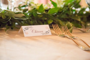 Tableau de mariage e segnaposto