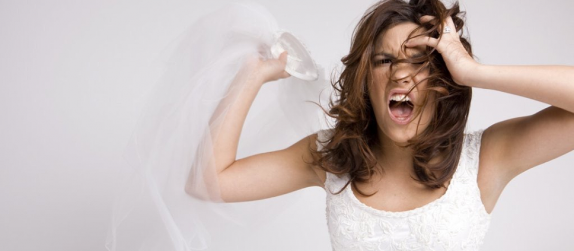 Sposa disperata-matrimonio e Coronavirus